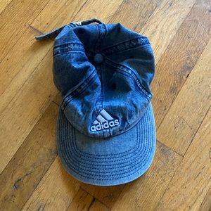 Adidas baseball cap, denim style